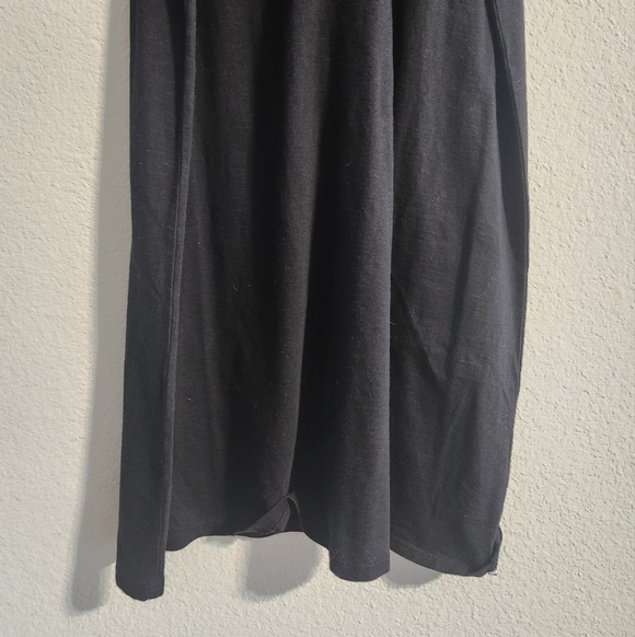 Amadi Anthropologie NWT Twist Puff-Sleeve dress in black size XL - Picture 7 of 8